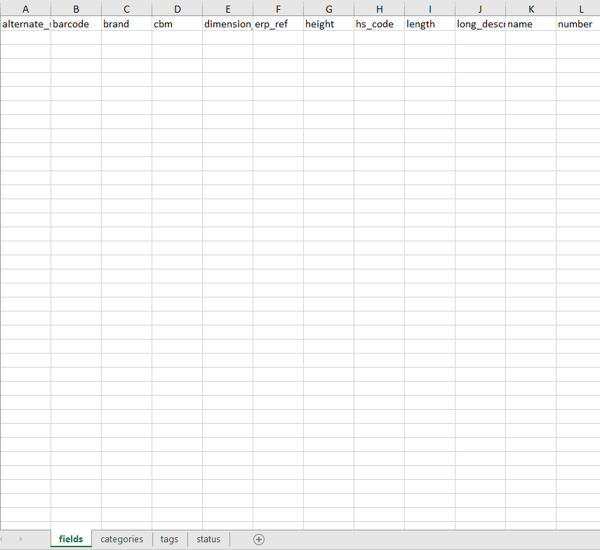 Spreadsheet Template Download